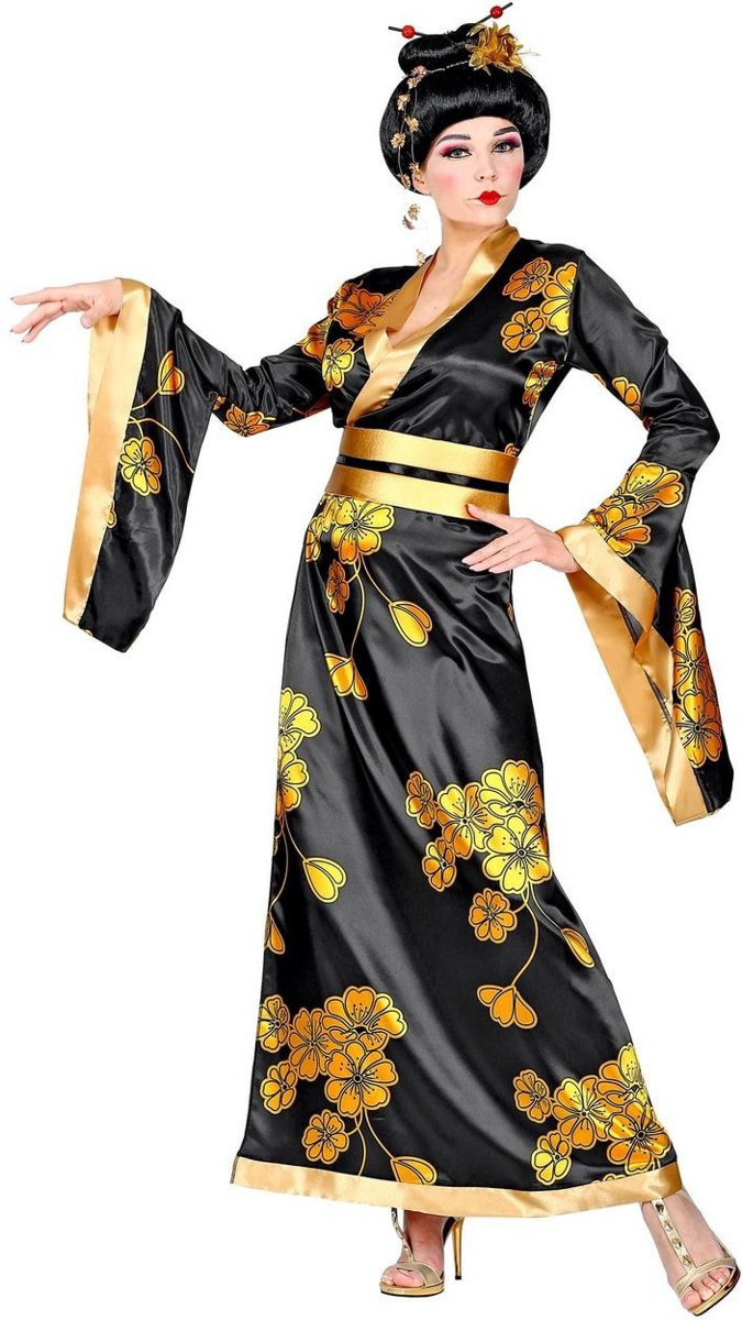 Geisha Kostuum | Li San Lotus Geisha China | Vrouw | Large | Carnaval kostuum | Verkleedkleding